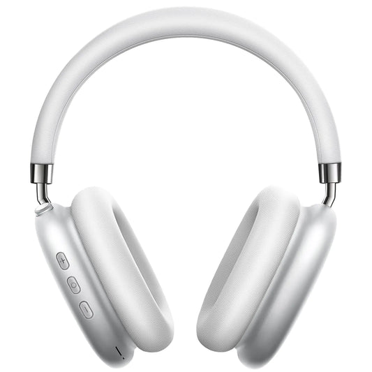 ZTOZ Wireless Headphones Over-Ear Bluetooth Adjustable Headphones 42 Hours of Listening Time Volume Control Fitting in Gaming/Running/Sports Headphones for iPhone/Android - Silver